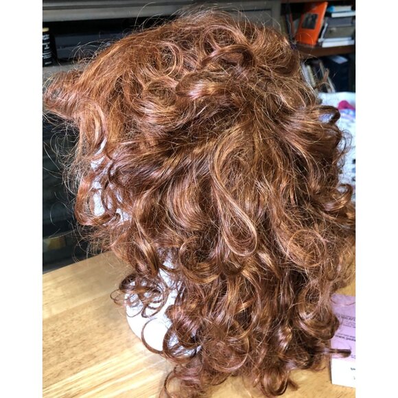 Paula Young Wig NWT Brittany Red Long Medium Curls Color 33/28 Auburn main image 8